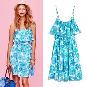 Lilly Pulitzer Target Sea Urchin Flounce Dress S